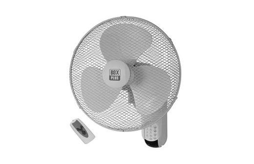 Ventilador de Pared Ø40cm 50w Con Mando Box plus