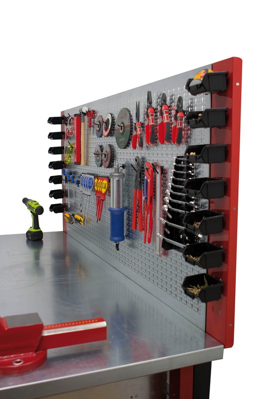 Accesorios porta-herramientas para panel perforado de banco de trabajo —  Ferretería Luma