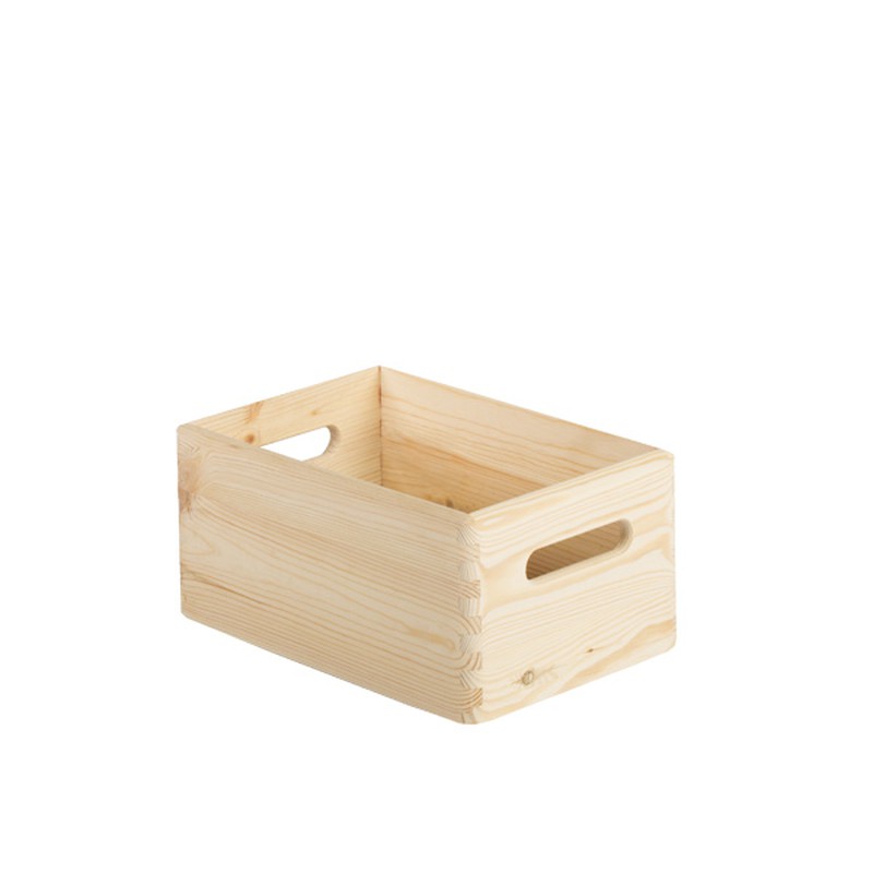 Caja de ordenación de madera ASTIGARRAGA de 25.6x38.4x28 cm