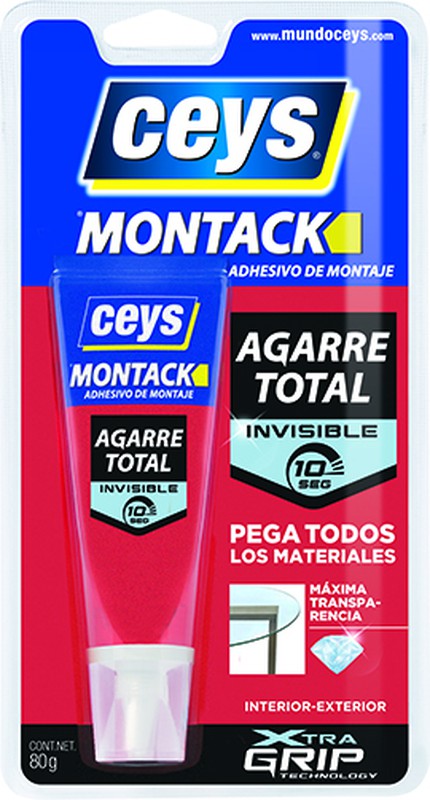 Compra Montack Agarre Total Inmediato Cinta 2,5 mt x 19 mm. Ceys al