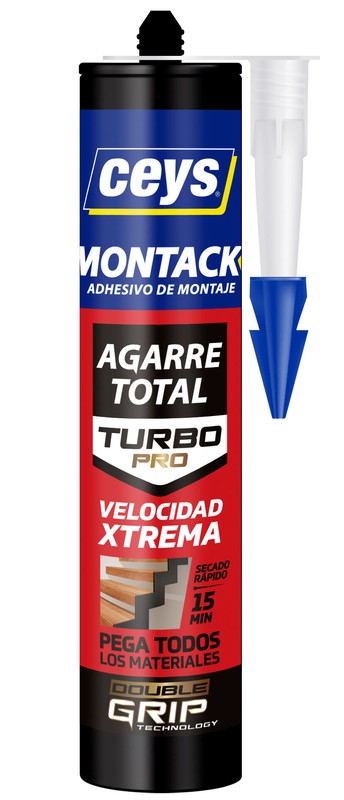 Adhesivo montaje montack turbo 450 gr en Optimus Can Torrandell. Mallorca.