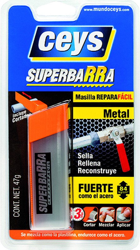 Ceys Super Barra Reparadora Metal 48grs — Ferretería Luma