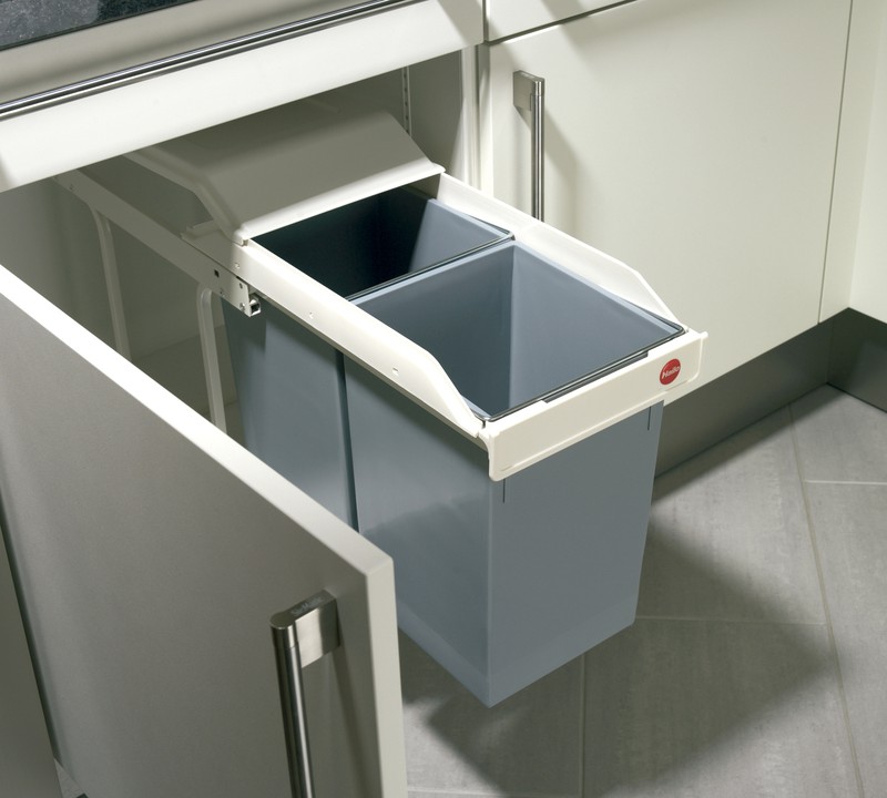 Cubo de reciclaje doble integrado de 2x15 litros Multi-Box — Ferretería Luma