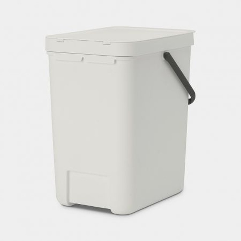 BRICOKING - CUBO BASURA READY TO COLLECT 30L GRIS - CUBOS DE