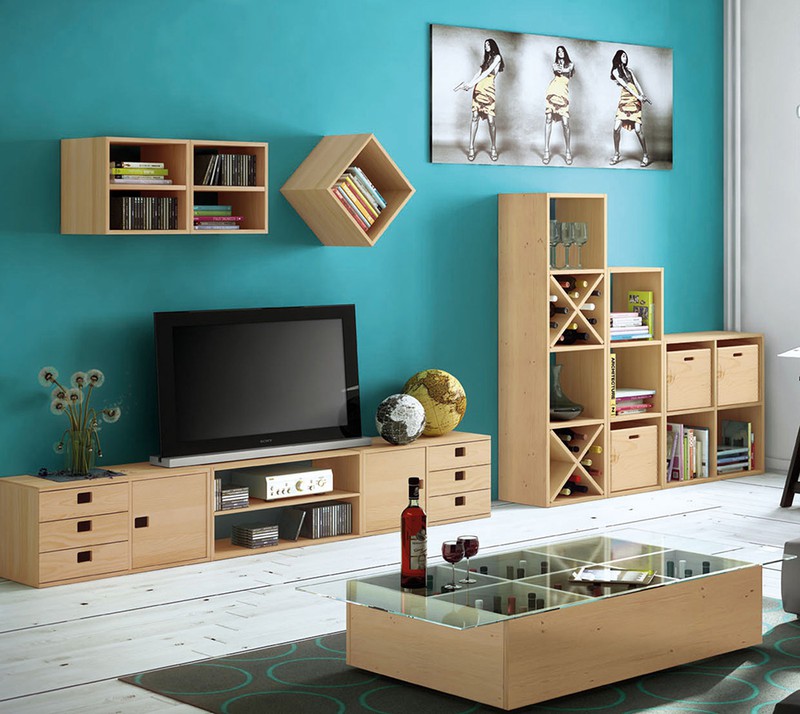 Estantería modular Dinamic 3×2 cubos