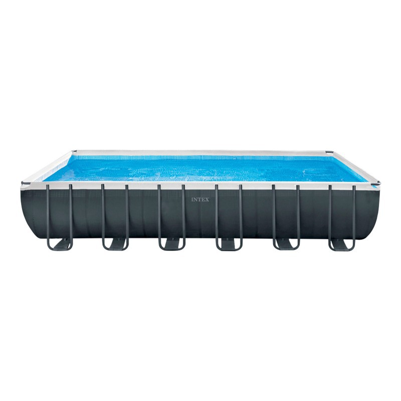▷🥇 distribuidor piscina rectangular con depuradora 400x211x81cm