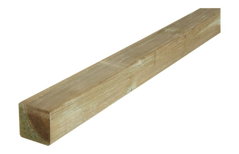 Poste madera cuadrado 240cms 9x9cms. — Ferretería Luma