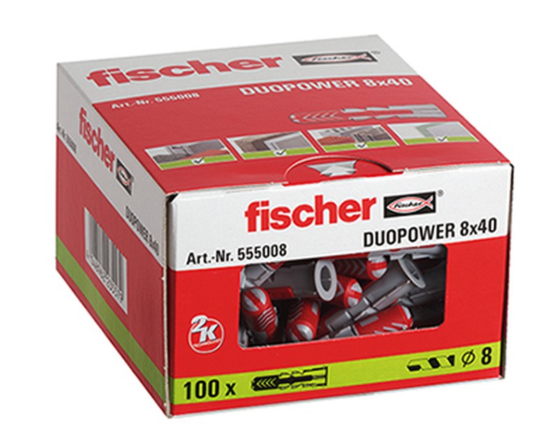 Taco S 6 Fischer 100und — Ferretería Luma